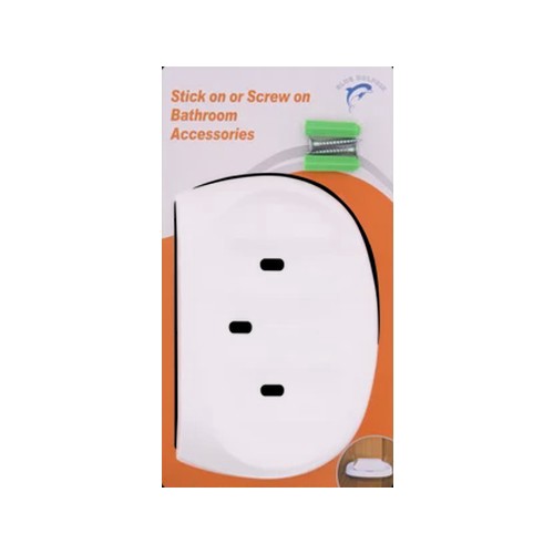Blue Dolphin White Soap Holder