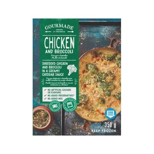 Gourmade Frozen Chicken & Broccoli 350g