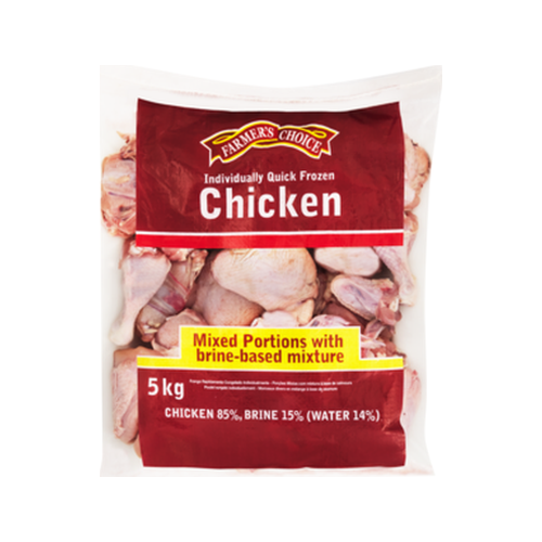 County Fair Frozen Chicken Mixed Portions With Brine Based Mixture 5kg