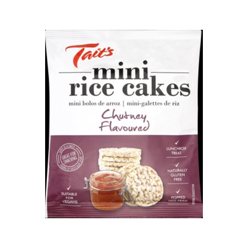 Tait's Chutney Rice Cakes 30g