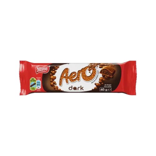 Aero Dark Chocolate Bar 40g