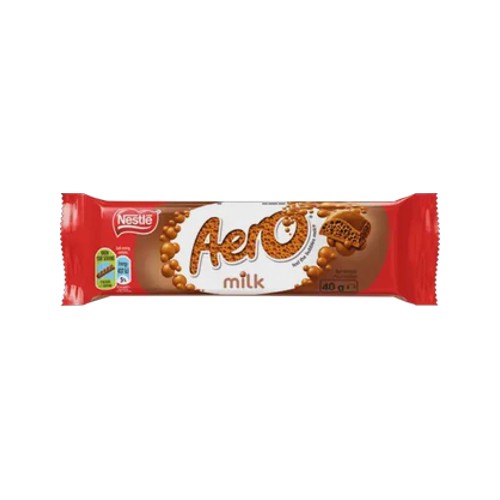 Aero Milk Chocolate Bar 40g
