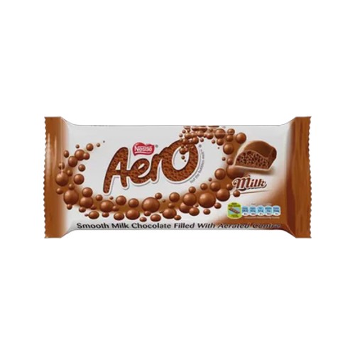 Aero Milk Chocolate Slab 135g