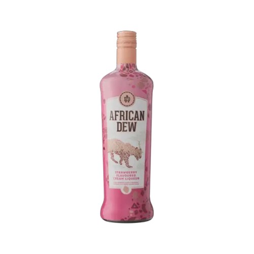 African Dew Strawberry Cream Liqueur Bottle 750ml
