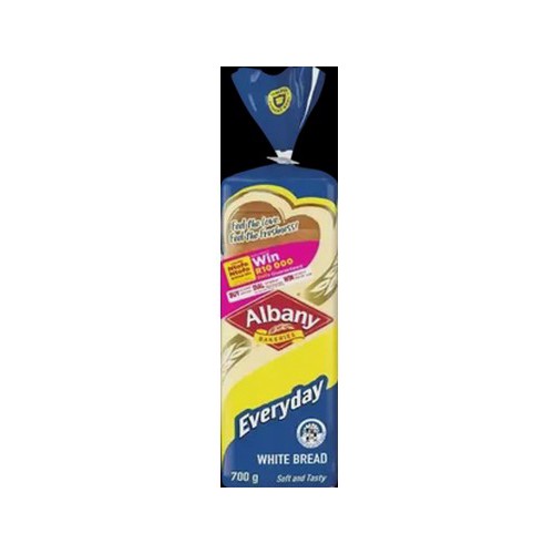 Albany Everyday Sliced White Bread Loaf 700g