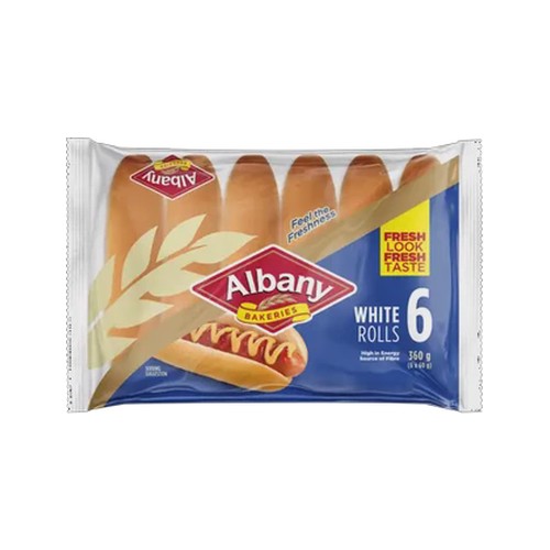 albany superior white rolls 6-pack