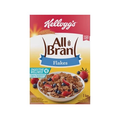 All-Bran Flakes Cereal 1kg