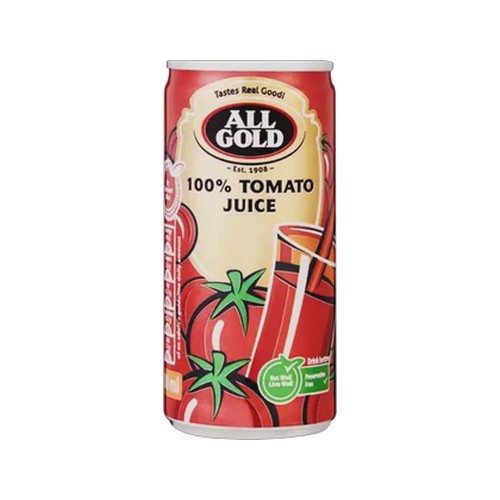 all gold 100 tomato juice can 200ml