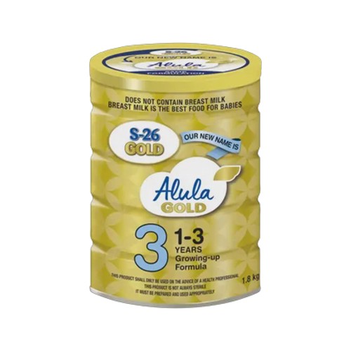 alula gold stage 3 1-3 years growing-up formula 18kg