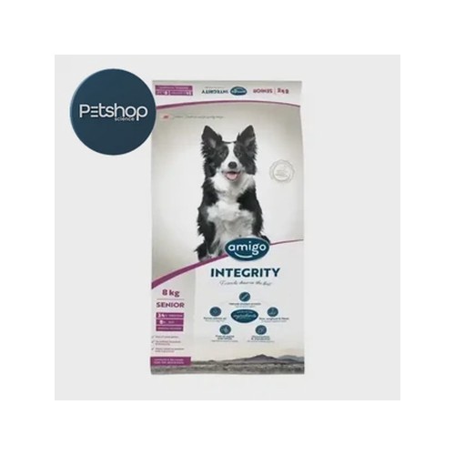 Amigo Integrity Senior Dry Dog Food 8kg