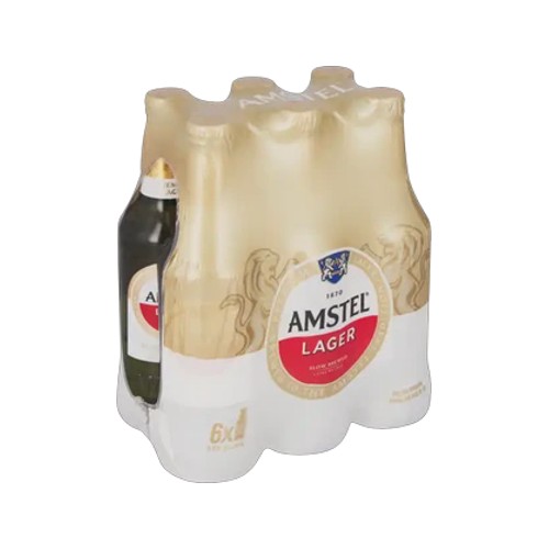 Amstel Premium Lager Beer Bottles 6 x 330ml