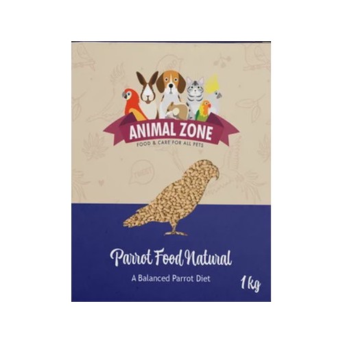 Animal Zone Natural Parrot & Parakeet Food 1kg