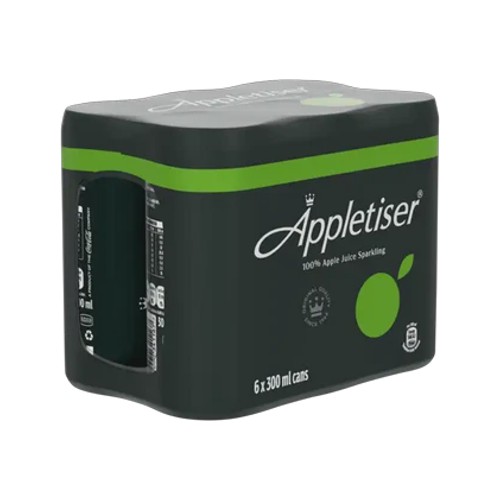appletiser 100 sparkling apple juice 6 x 300ml