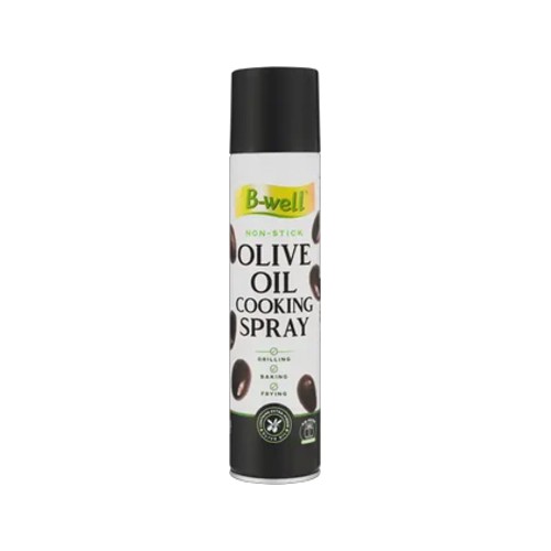 b-well non-stick olive oil cooking spray 300ml
