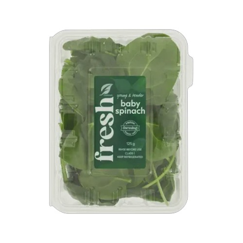 baby spinach 125g