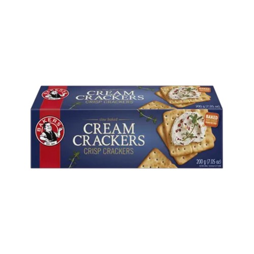 Bakers Cream Crackers 200g