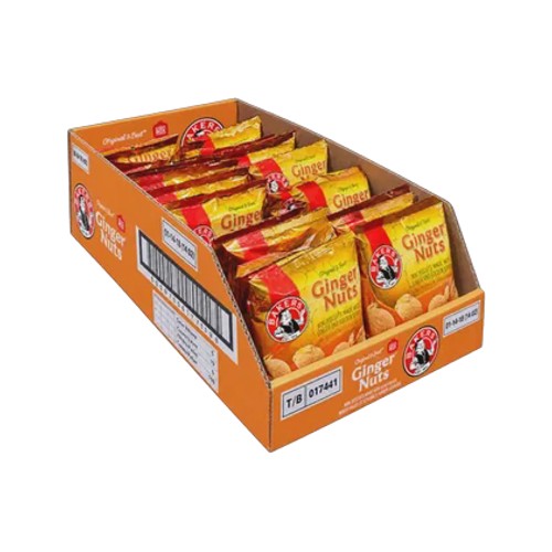 Bakers Ginger Nuts Mini Biscuits 24 x 40g