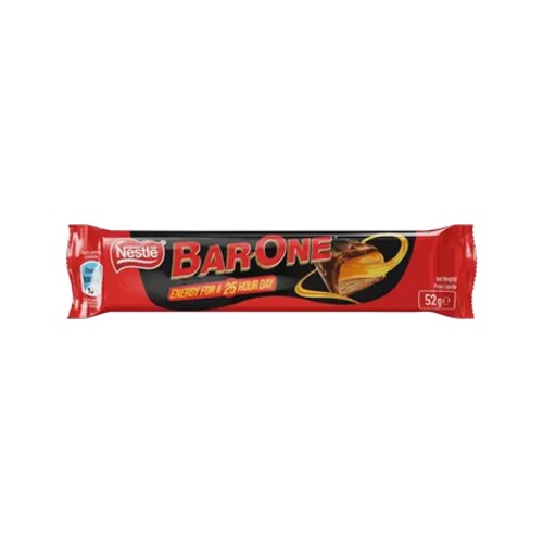 Bar-One Milk Chocolate Bar 52g