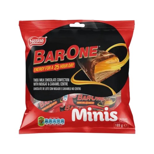 Bar-One Minis Chocolate Bar 189g
