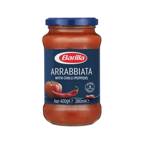 barilla arrabbiata with chilli peppers pasta sauce 400g