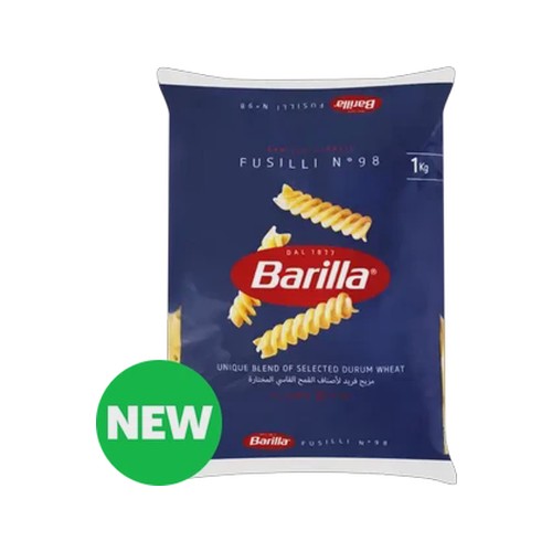 barilla classic no98 fusilli pasta 1kg