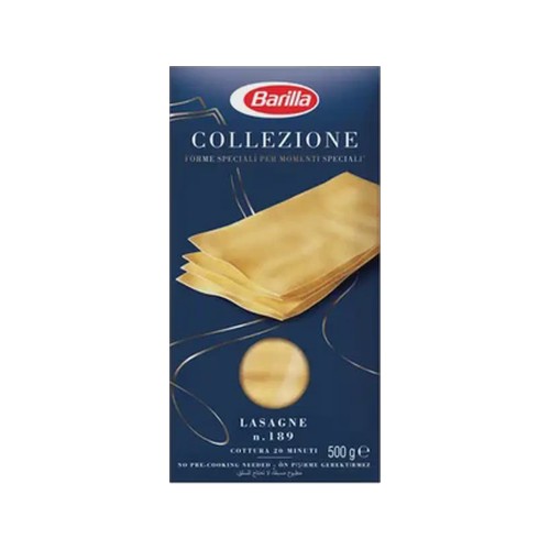 barilla collezione pasta lasagne 500g