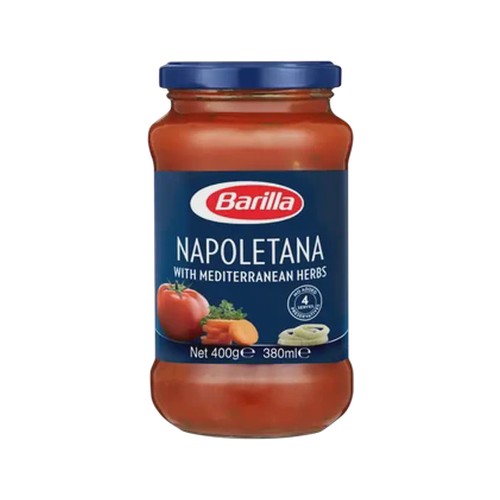 barilla napoletana pasta sauce 400g