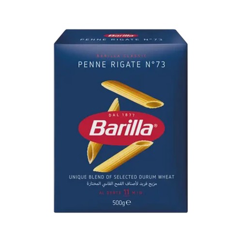 barilla pasta penne rigate 500g