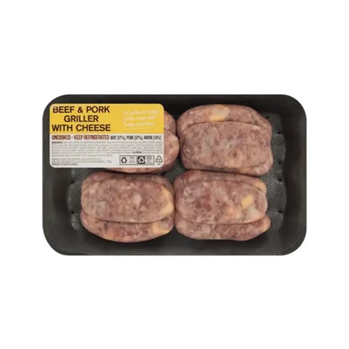 beef & pork griller with cheese 350g - 550g