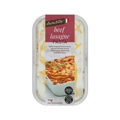 Bella Vita Beef Lasagne 1kg
