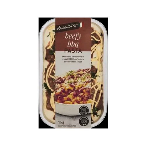 Bella Vita Beefy BBQ Pasta 1kg