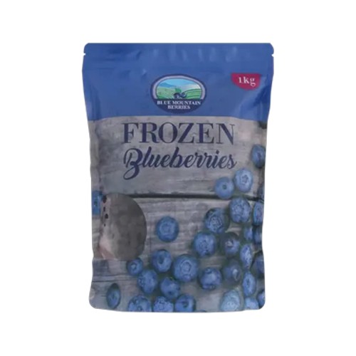 Blue Mountain Frozen Blueberries 1kg