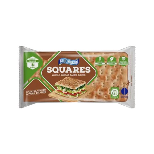 Blue Ribbon Whole Wheat Baked Squares 8 Pack