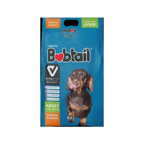 Bobtail Chicken Flavoured Small/Medium Dog Food 8kg
