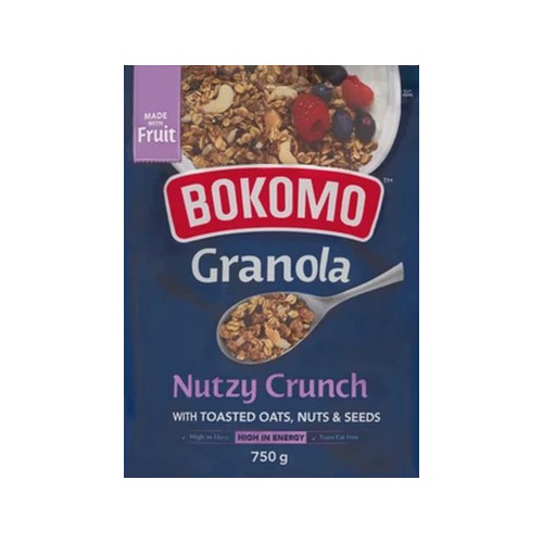 Bokomo Nutzy Crunch Baked Granola 750g