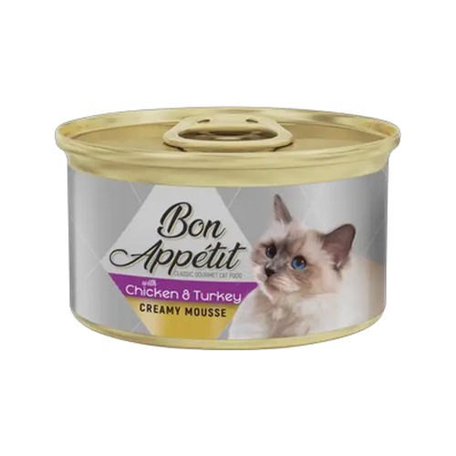Bon Appetit Classic Chicken & Turkey Cat Food 85g