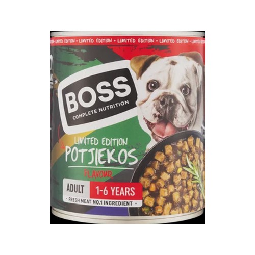 Boss Limited Edition Summer Braai Flavour Chunks In Gravy Dog Food 775g