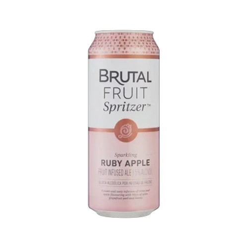 brutal fruit ruby apple spritzer can 500ml