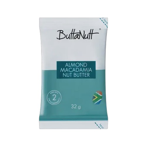 buttanutt almond macadamia nut butter 32g
