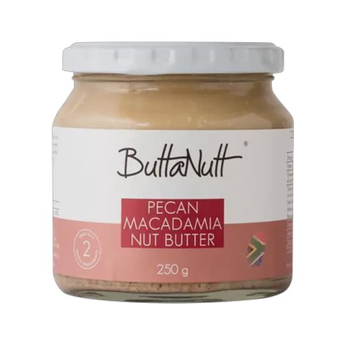 buttanutt pecan macadamia nut butter 250g