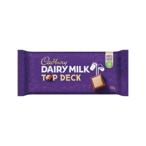 Cadbury Dairy Milk Top Deck Chocolate Slab 150g