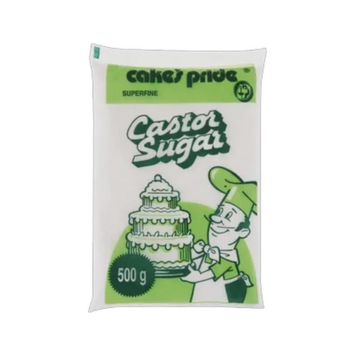 cakes pride super fine castor sugar 500g