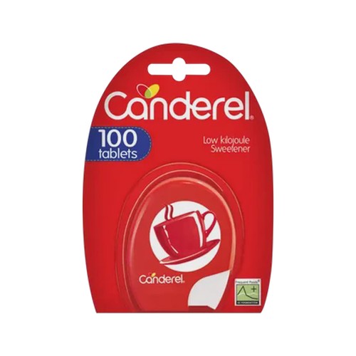 canderel low kilojoule sweetener tablets 100 pack