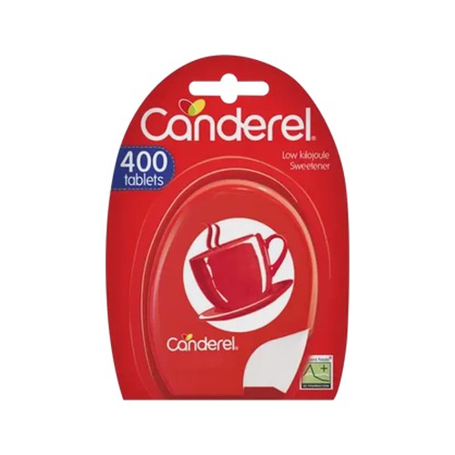 canderel low kilojoule sweetener tablets 400 pack