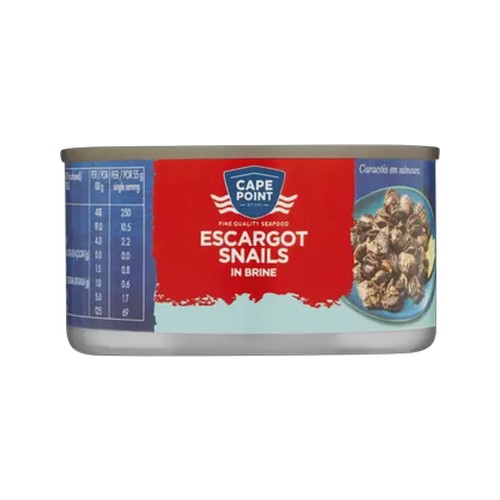 cape point escargot snails in brine 200g