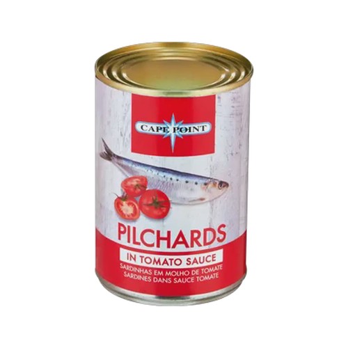 Cape Point Pilchards In Tomato Sauce 400g