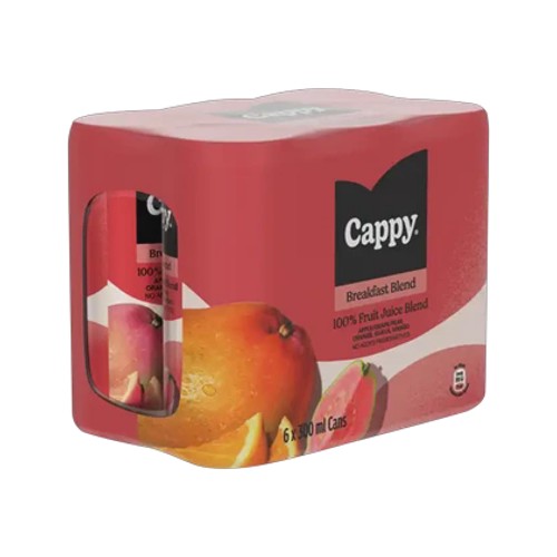 Cappy Breakfast Blend 100 Fruit Juice Blend 6 x 300ml