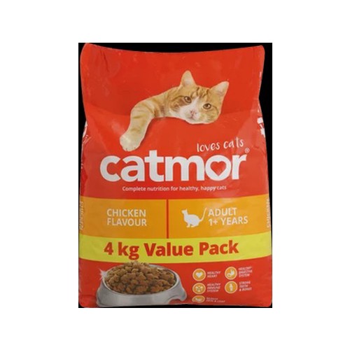 Catmor Chicken Flavoured Adult Cat Food 4kg