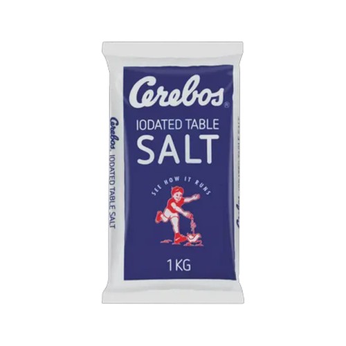 cerebos iodated table salt pack 1kg