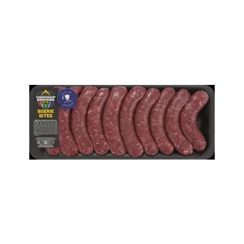 Championship Boerewors Beef & Pork Boerie Bites Per KG